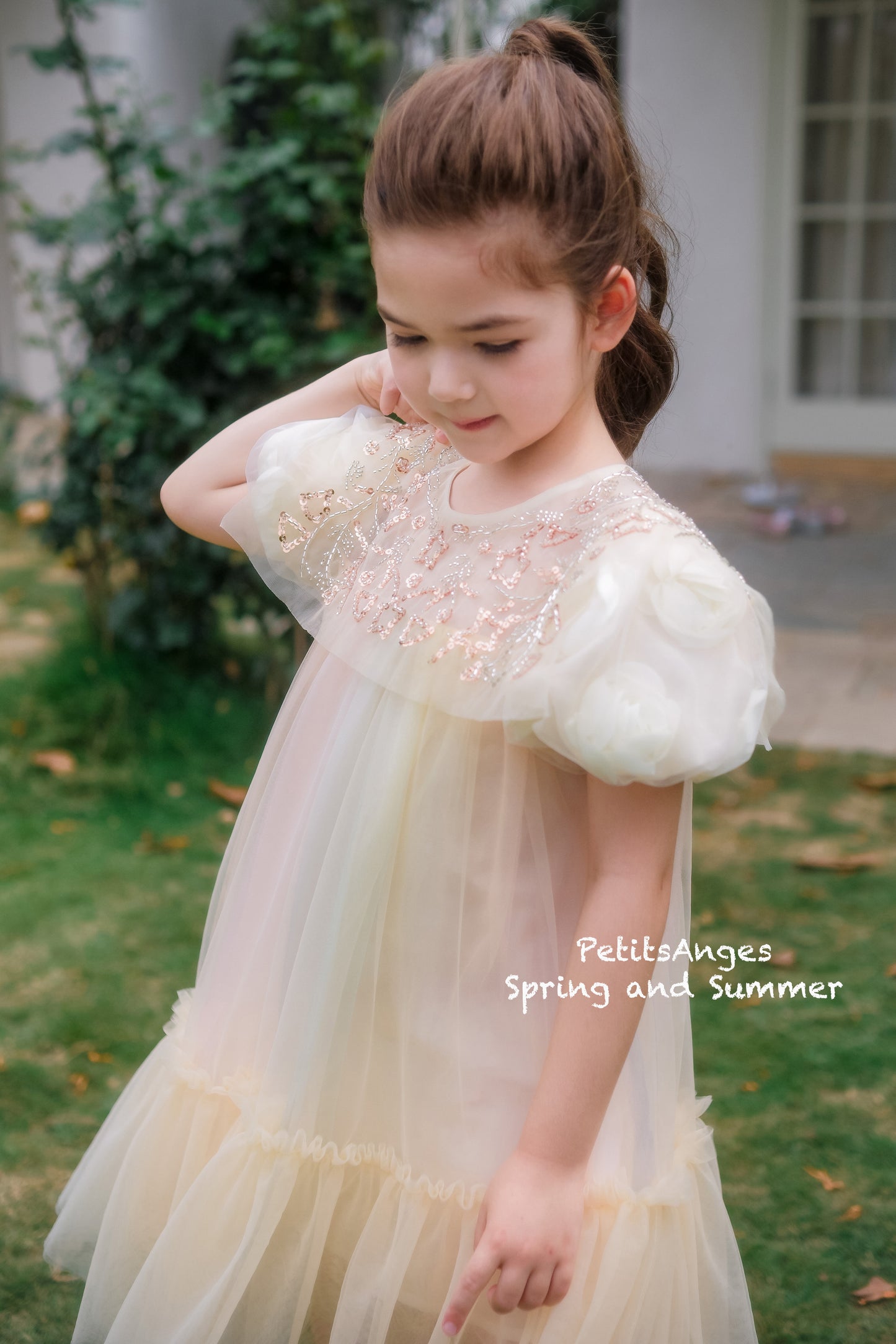 Flower Girls Tulle Dress