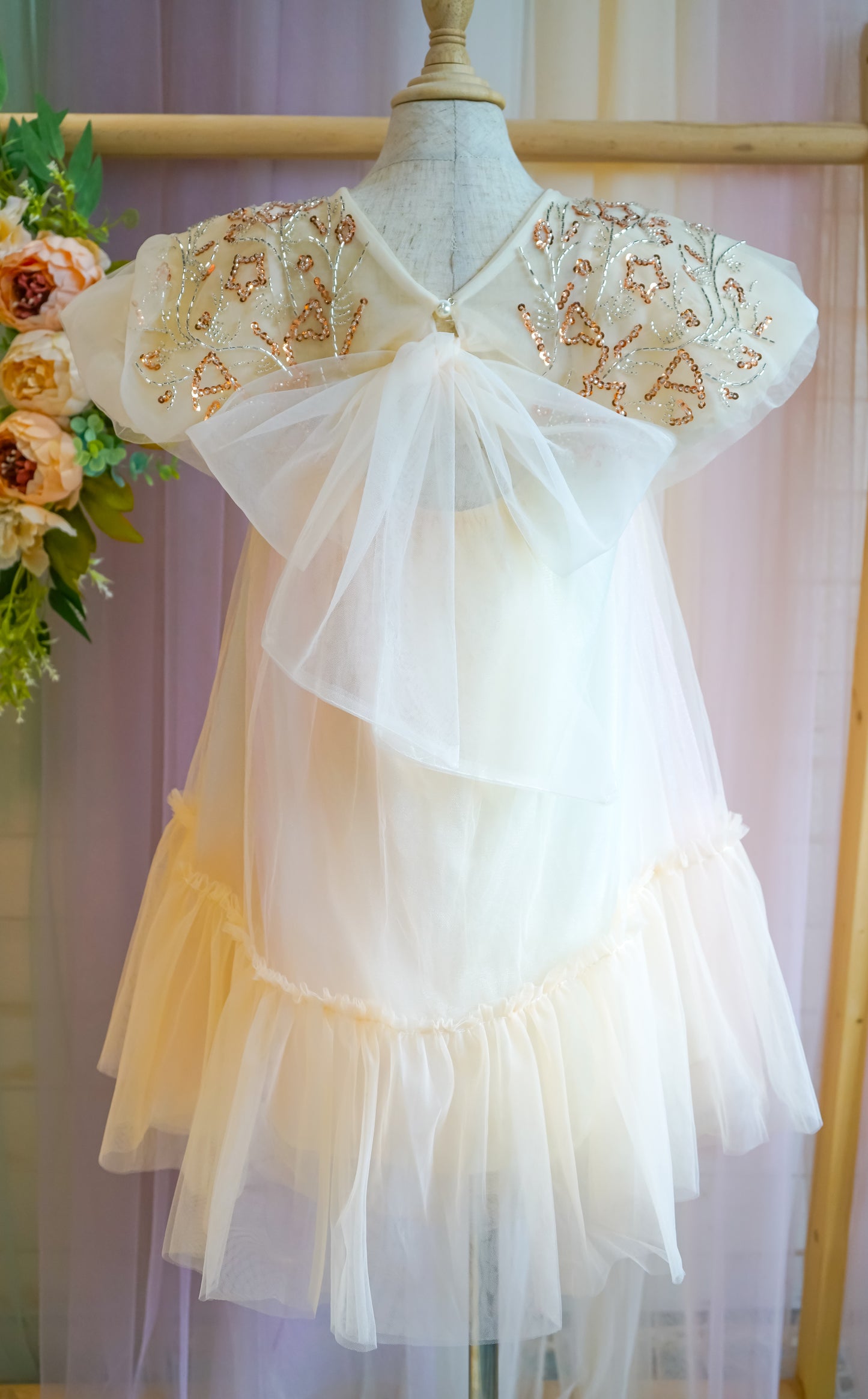 Flower Girls Tulle Dress