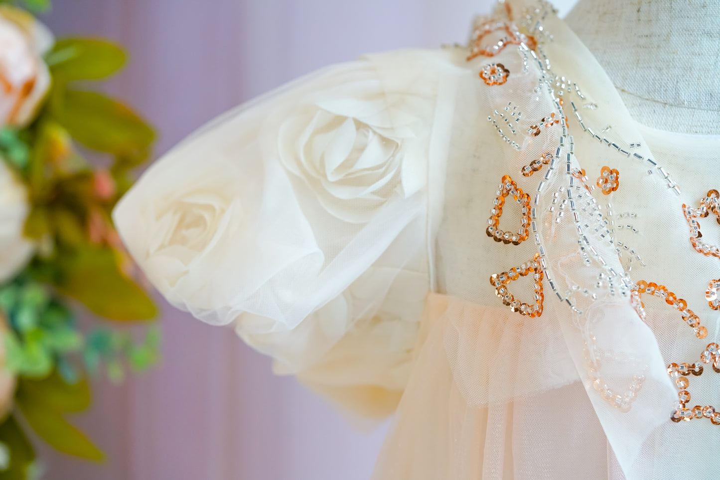 Flower Girls Tulle Dress