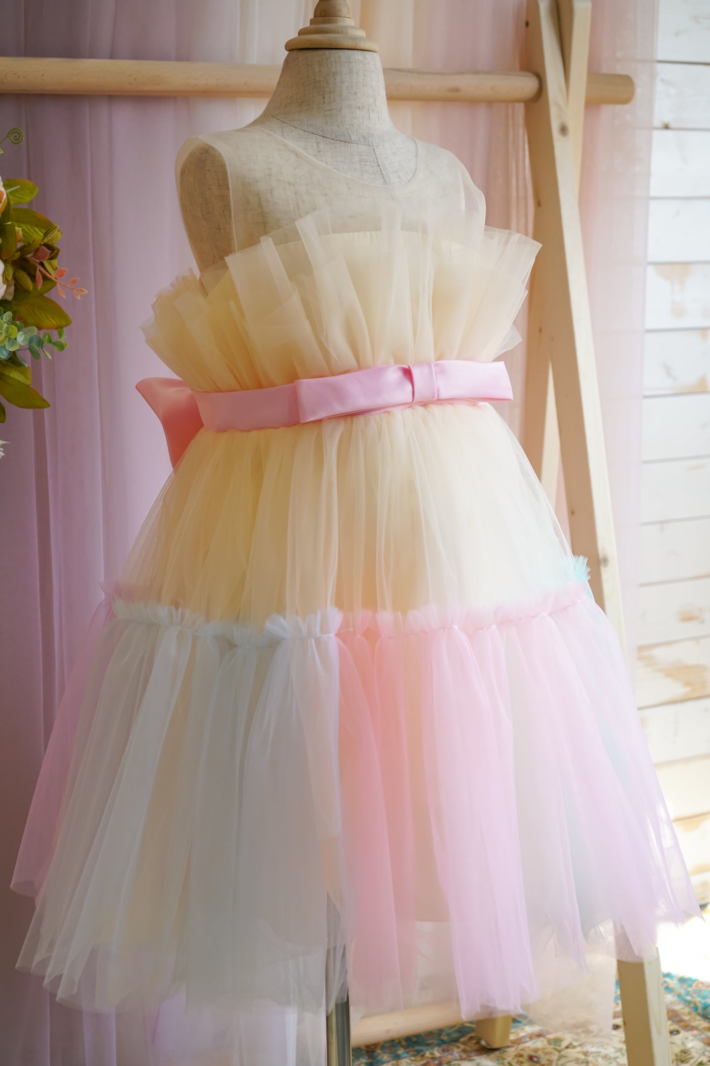 Flower Girls Tulle Dress