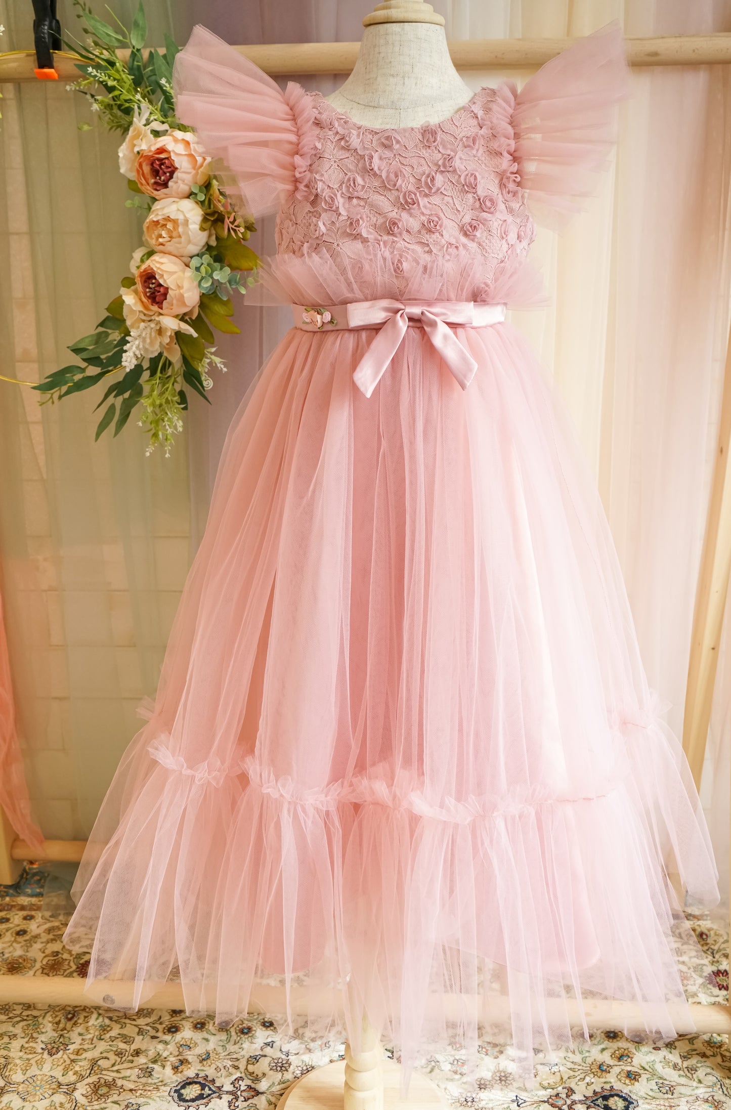 Flower Girls Tulle Dress