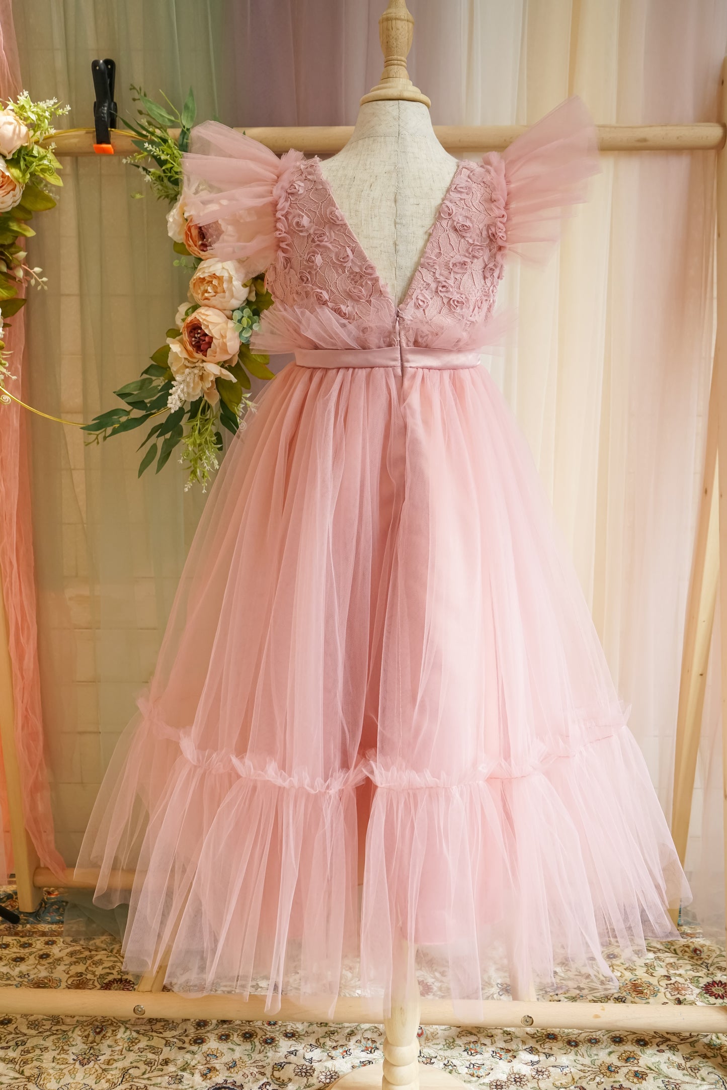 Flower Girls Tulle Dress