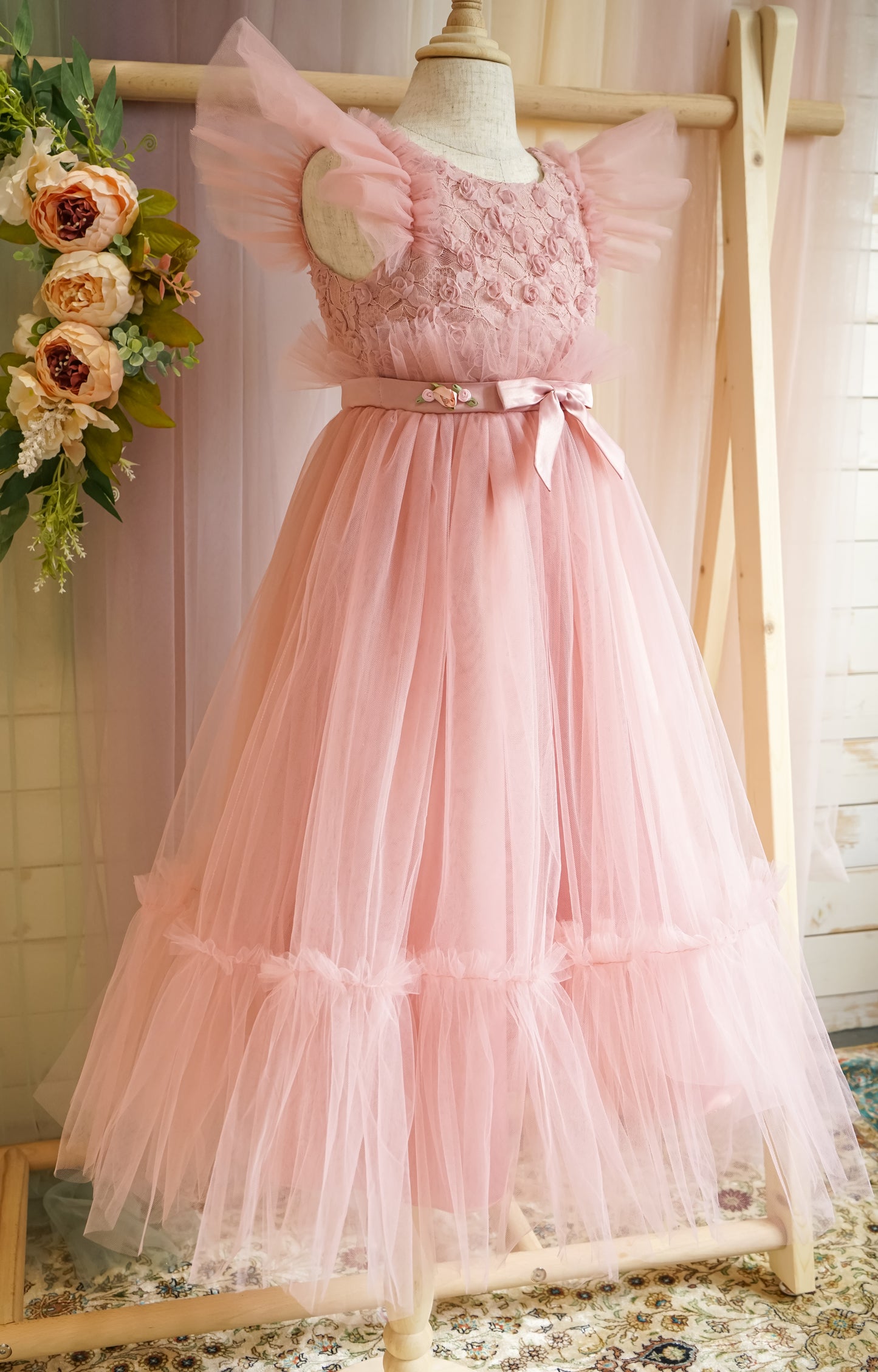 Flower Girls Tulle Dress