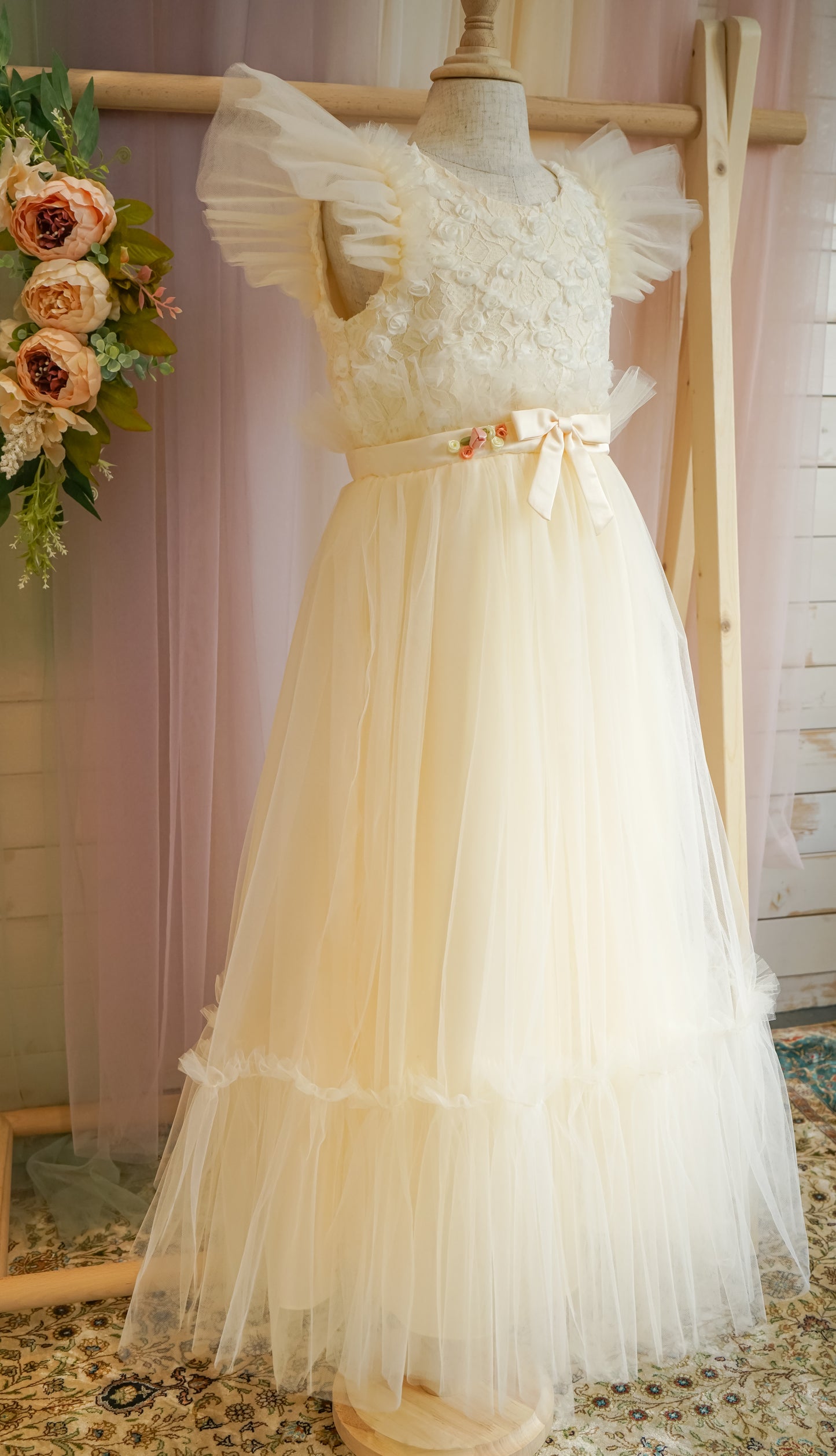 Flower Girls Tulle Dress