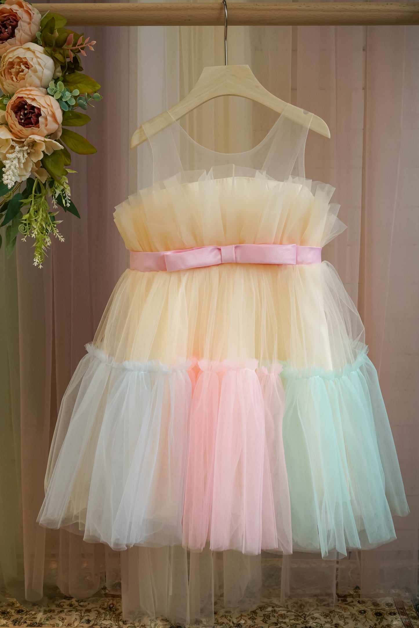 Flower Girls Tulle Dress