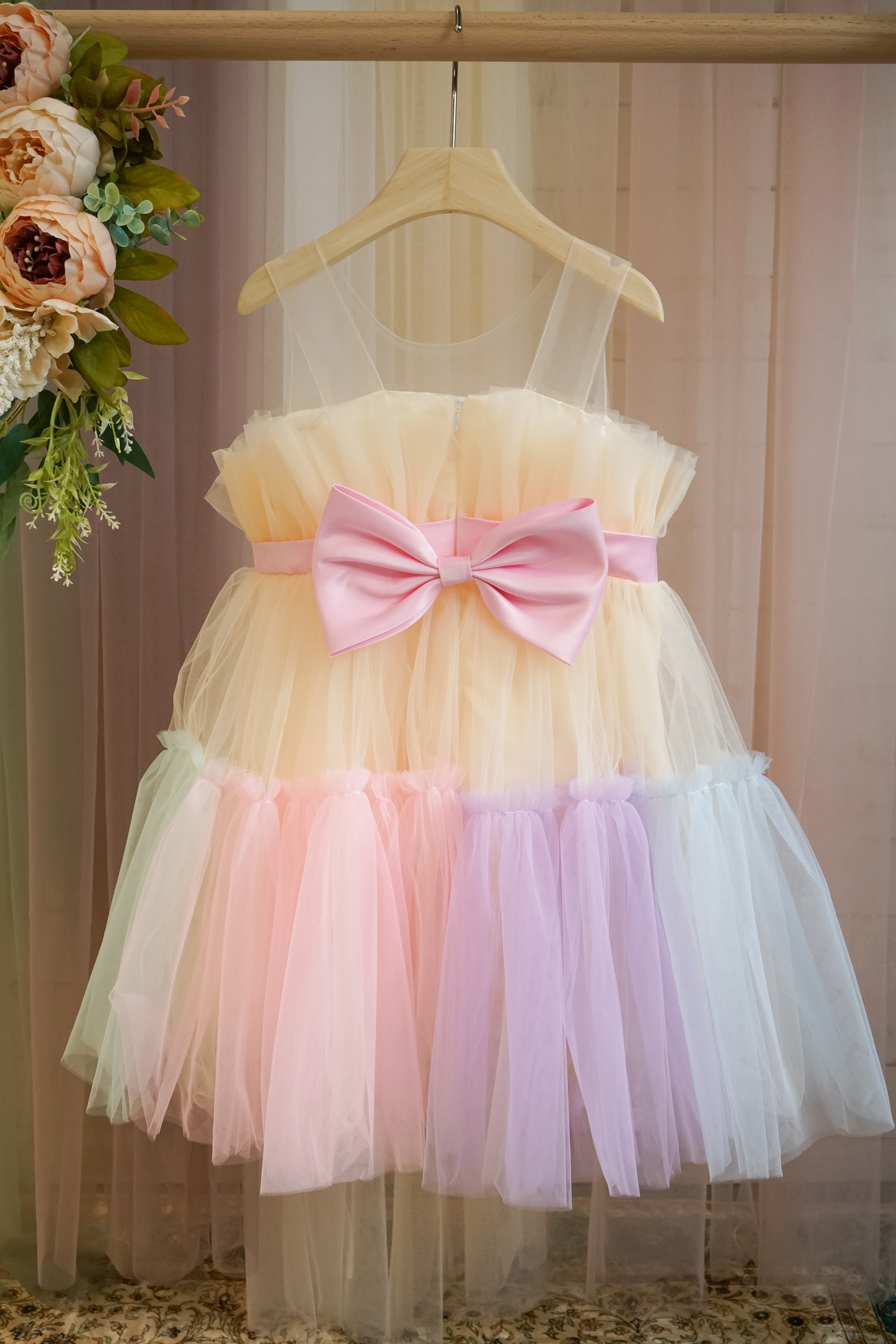 Flower Girls Tulle Dress
