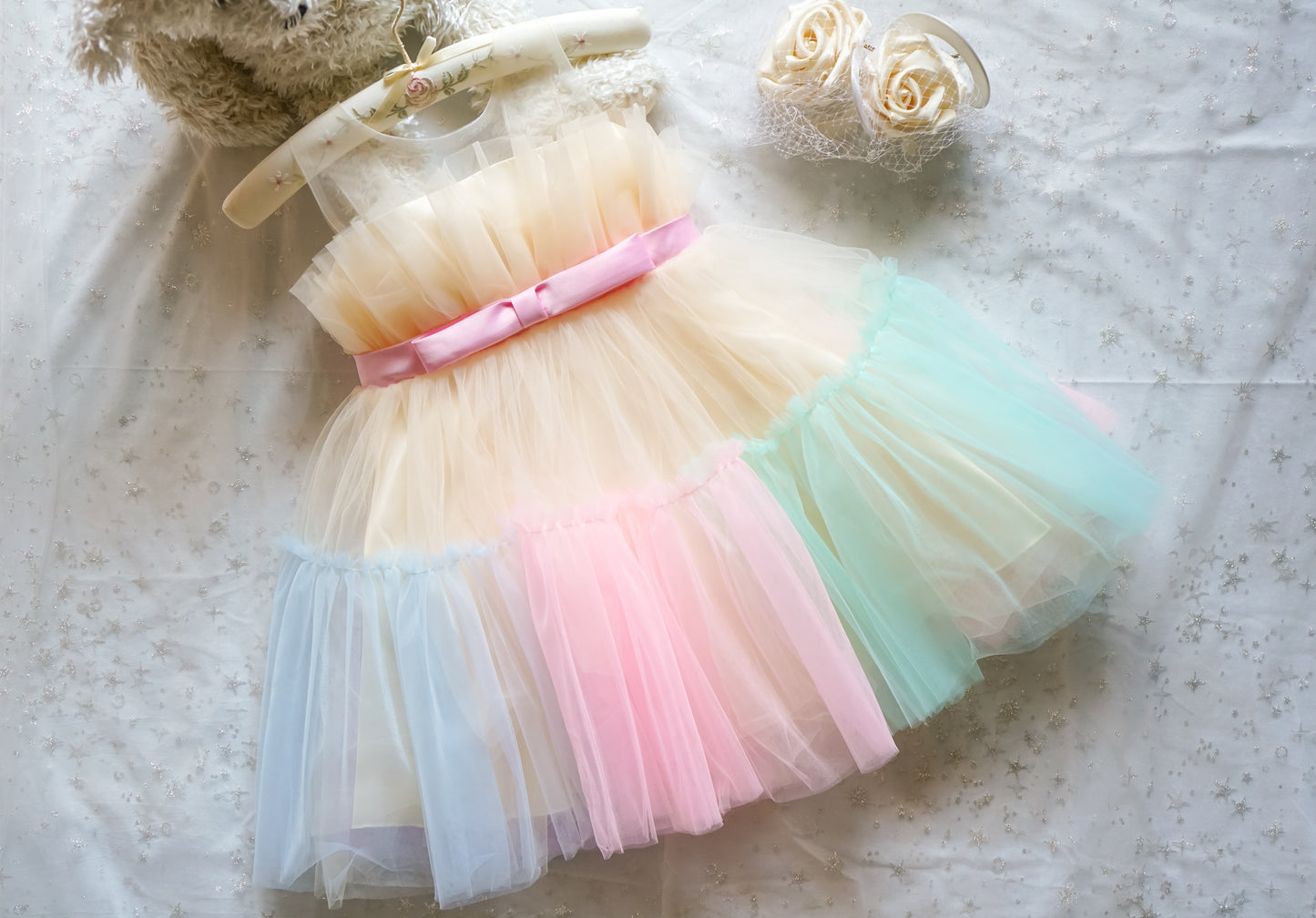 Flower Girls Tulle Dress