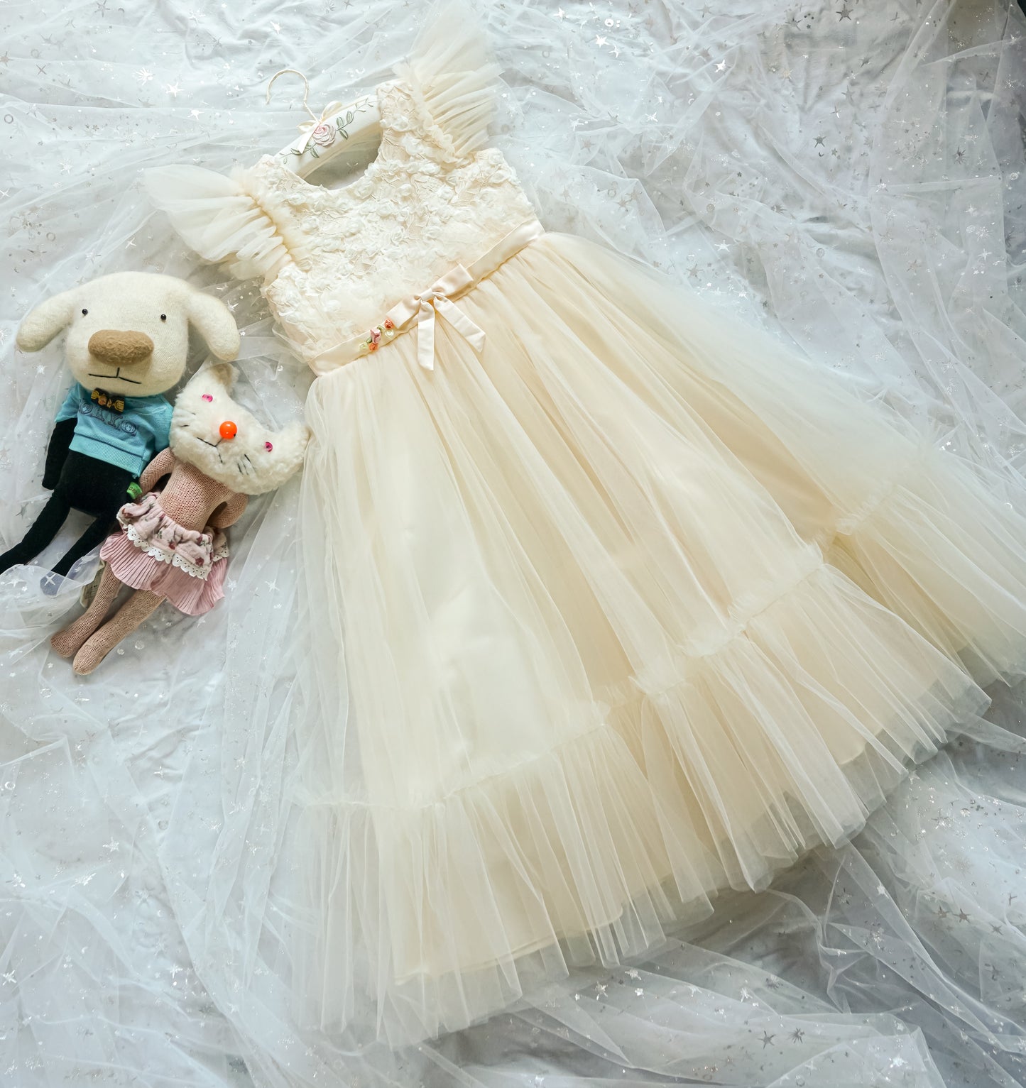 Flower Girls Tulle Dress