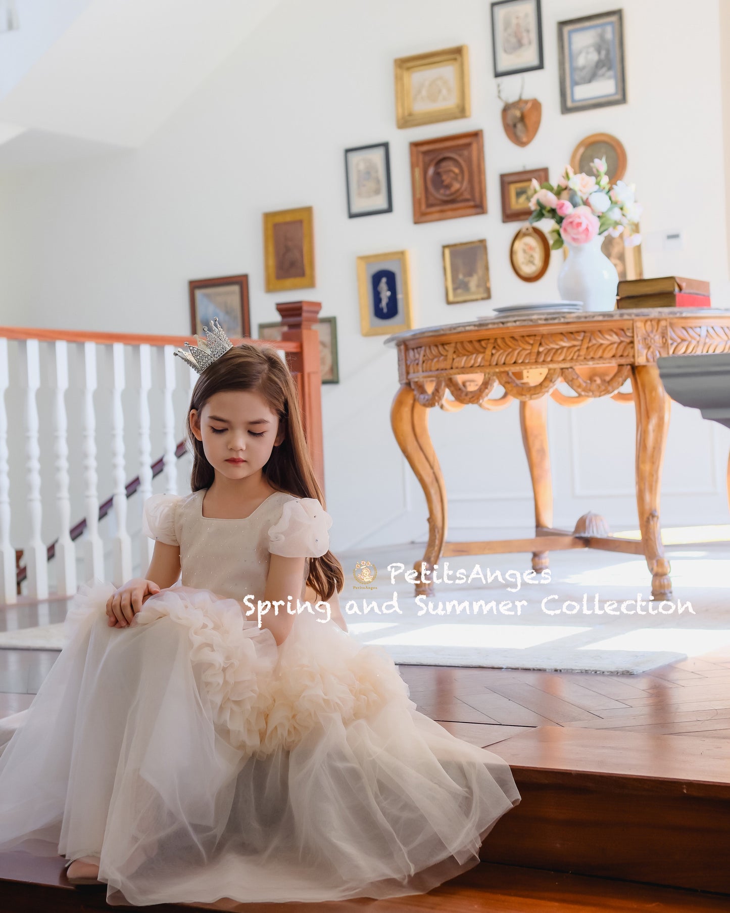 Flower Girls Tulle Dress