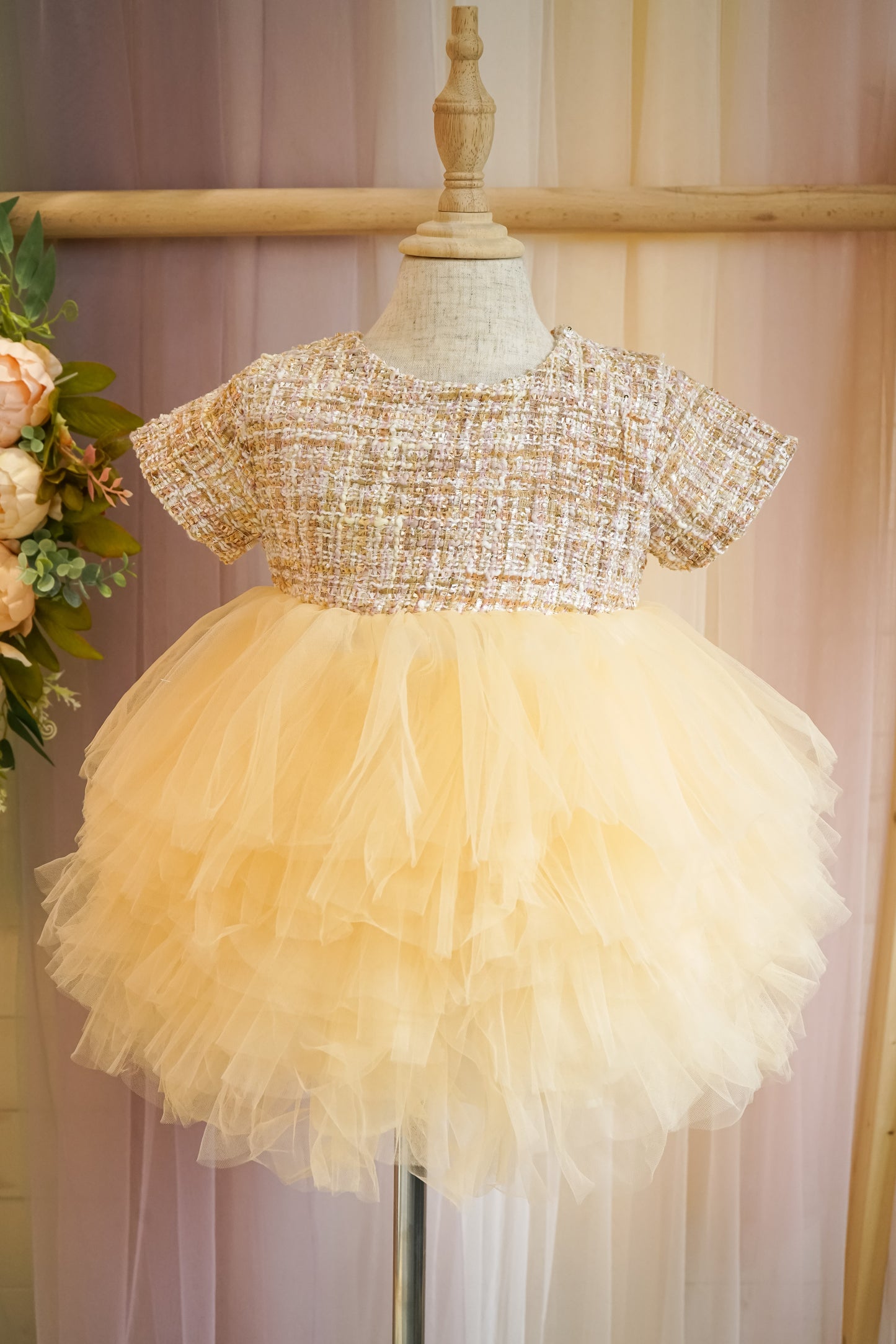 Flower Girls Tulle Dress