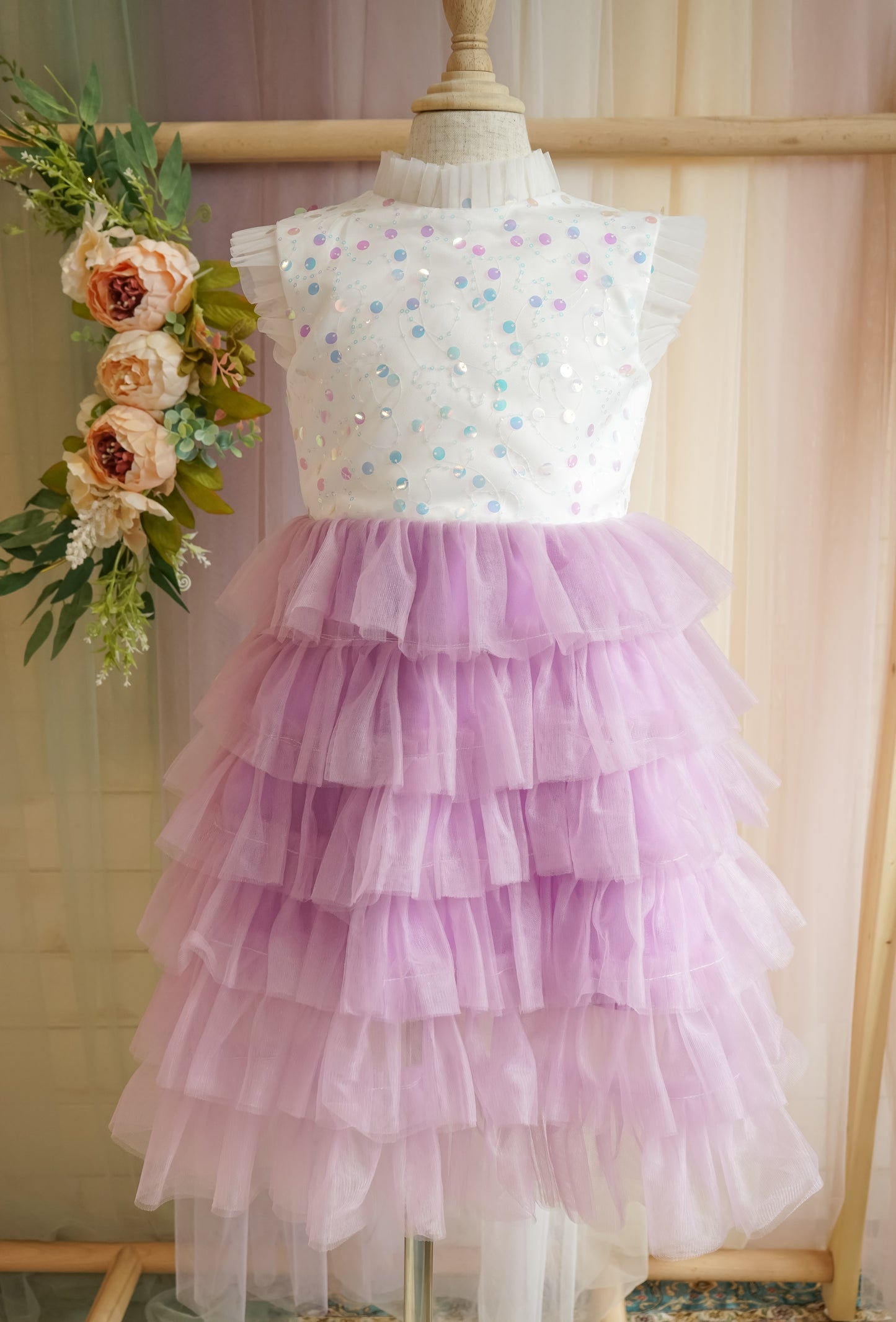 Flower Girls Tulle Dress