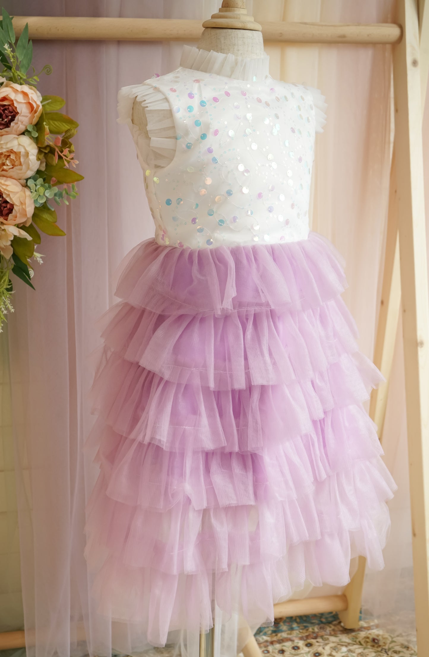 Flower Girls Tulle Dress