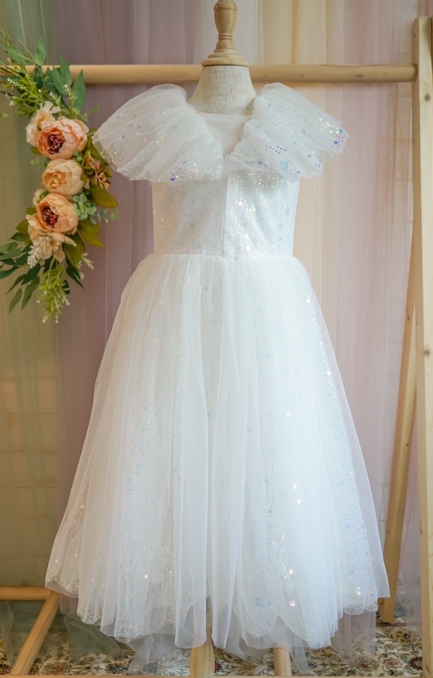 Flower Girls Tulle Dress