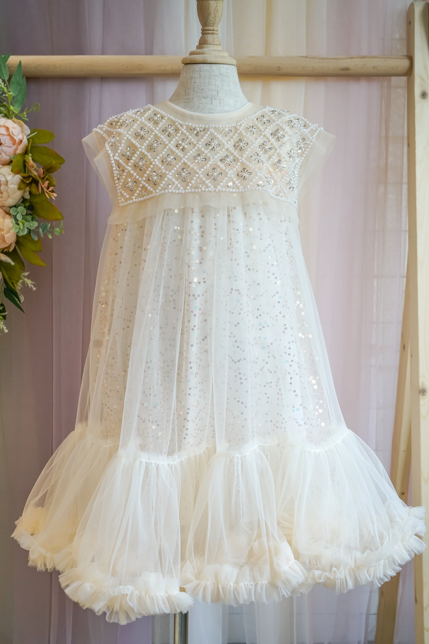 Flower Girls Tulle Dress