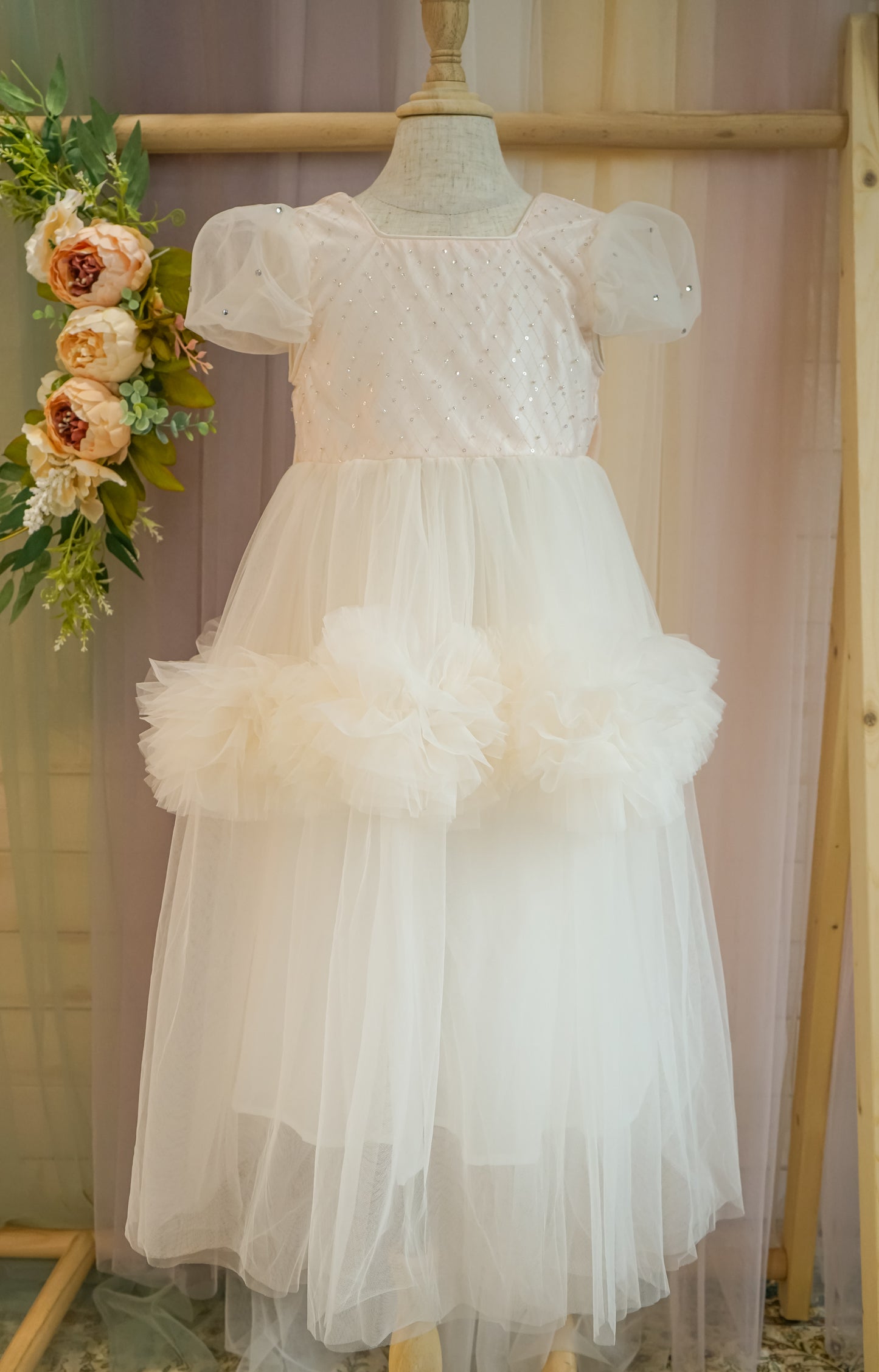 Flower Girls Tulle Dress