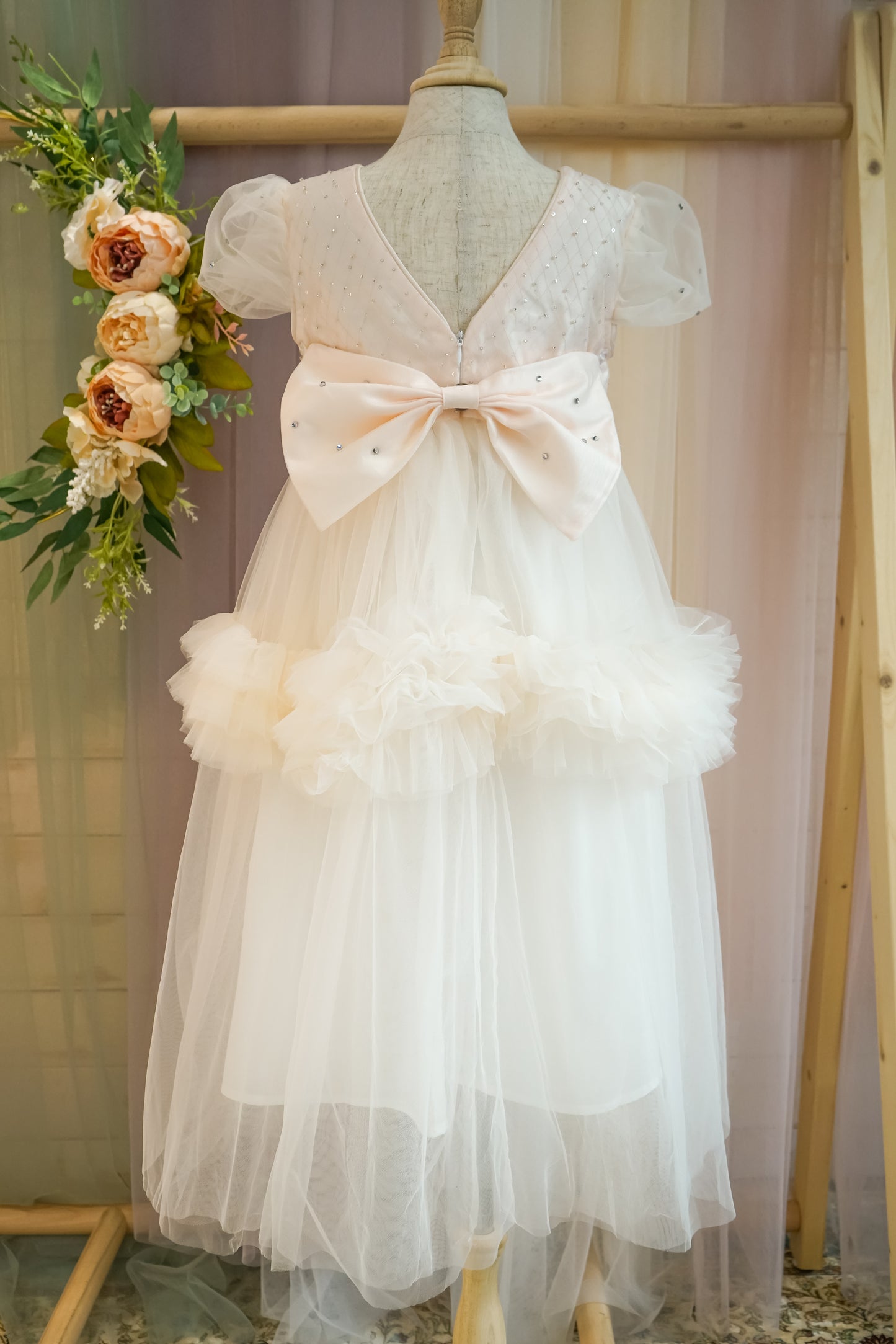 Flower Girls Tulle Dress