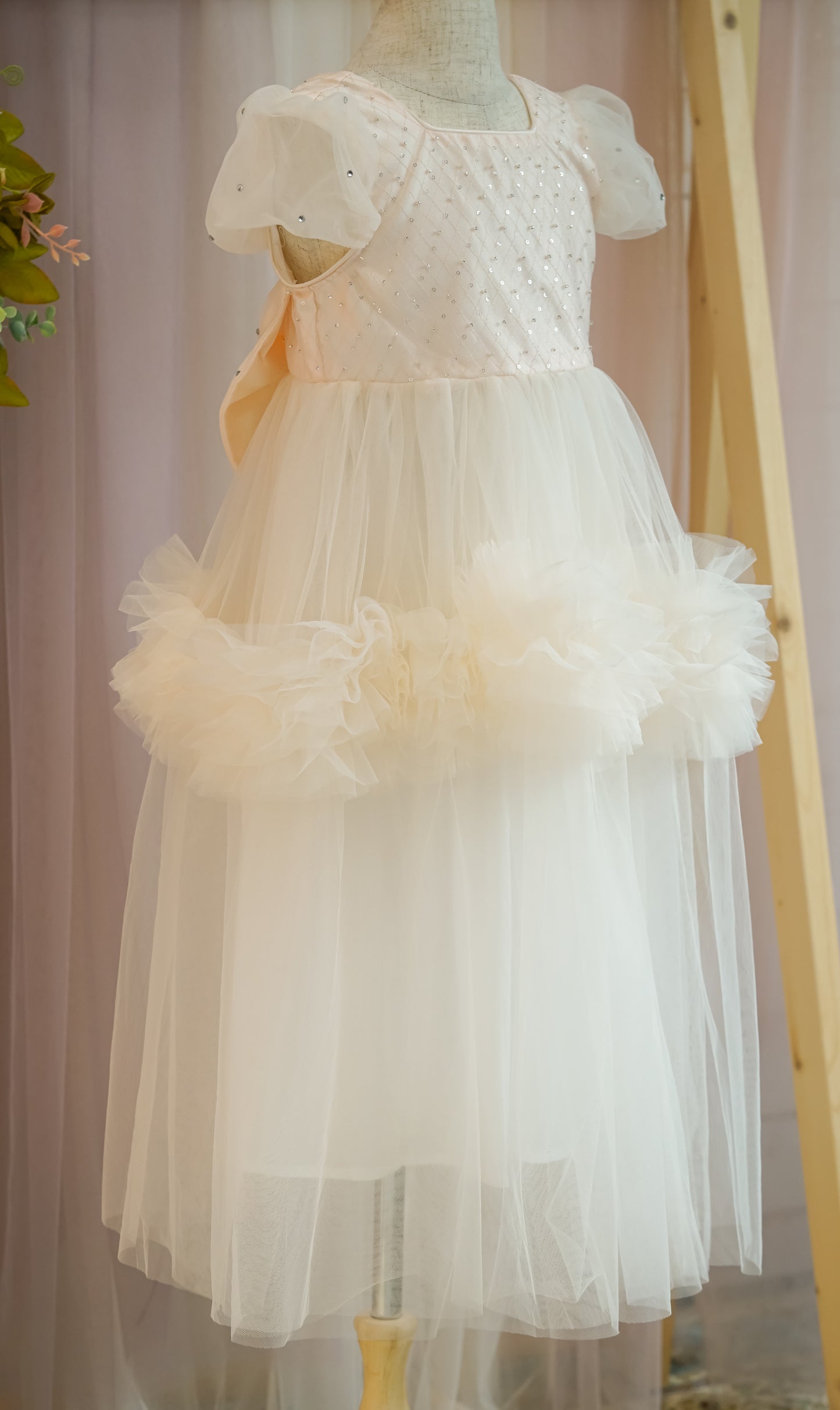 Flower Girls Tulle Dress