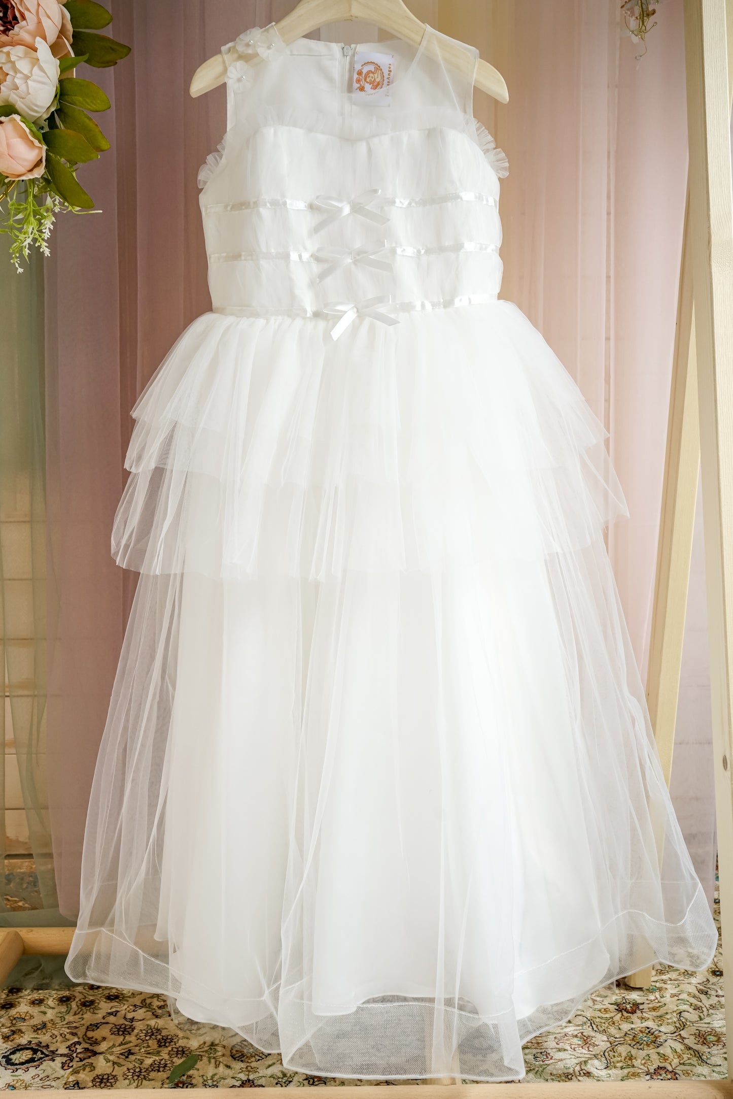 Flower Girls Tulle Dress