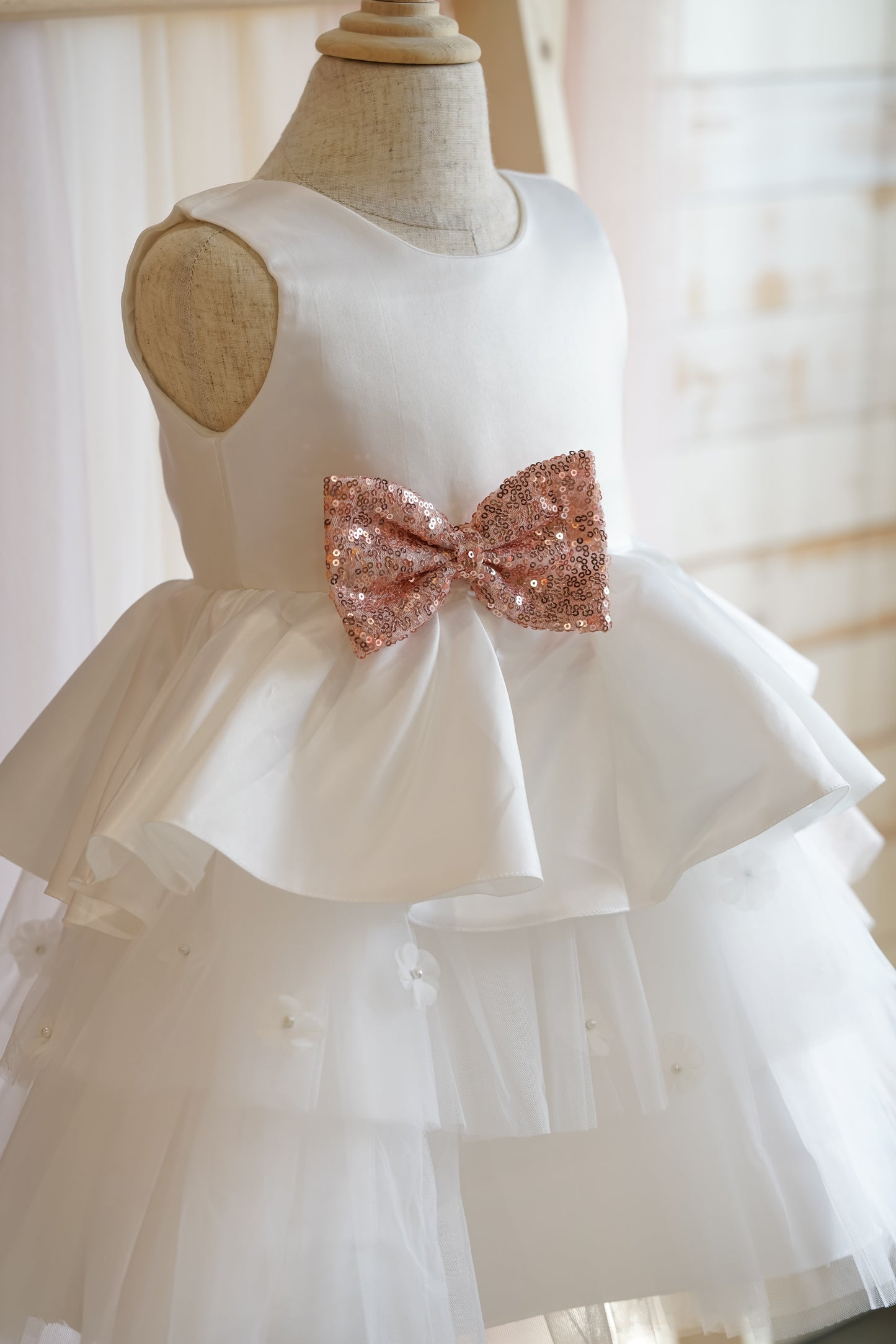 Flower Girls Tulle Dress