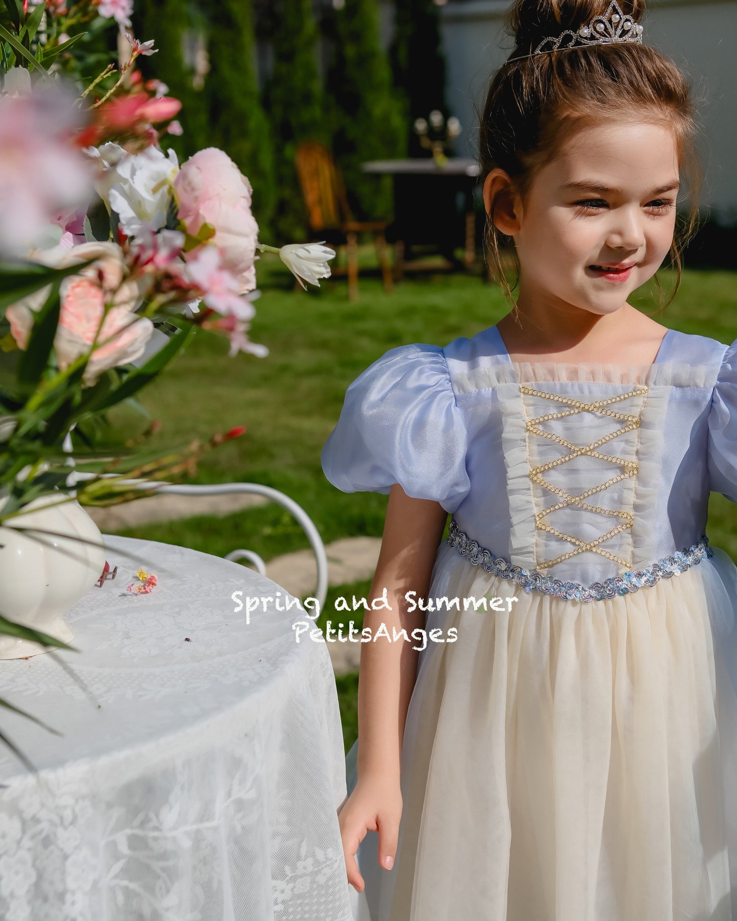 Flower Girls Tulle Dress